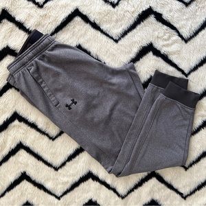 Under Armor joggers - large - EUC - Coldgear sweatpants with cuffs